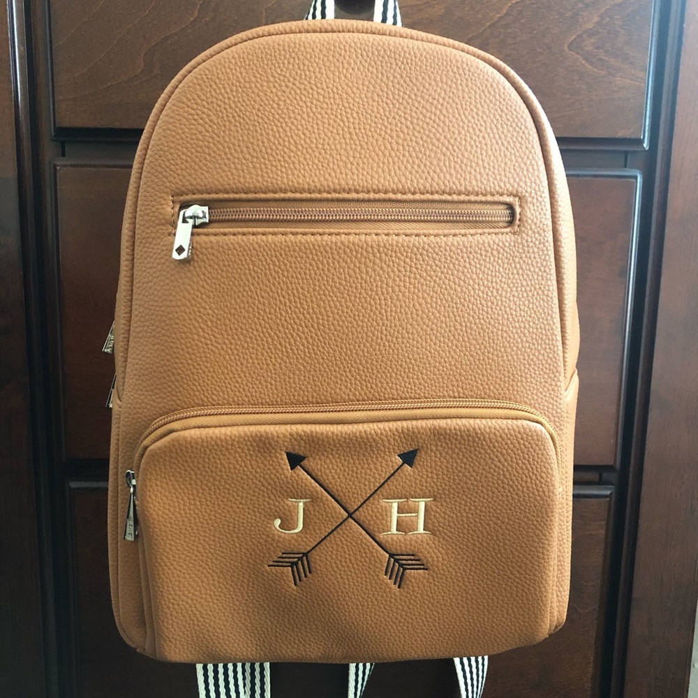 Thirty One Boutique Backpack Embroidered